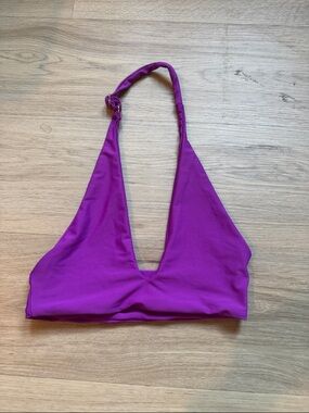 Skatie Women’s Purple Halter Swim Top